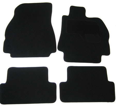renault megane 02 on tailored car mats deluxe black